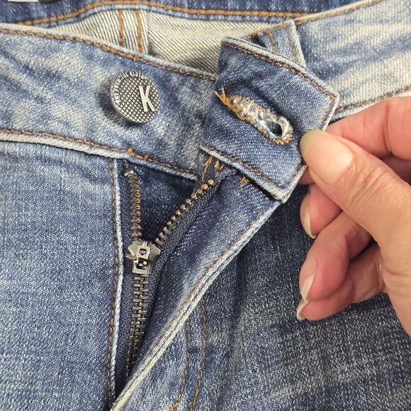 Kut from the Kloth Catherine Boyfriend  Distressed Size 2 ( 30 X 28.5 ) - Picture 11 of 16